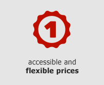 Accessible and flexible prices